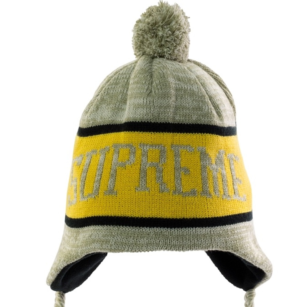 SUPREME Heathered Earflap Beanie